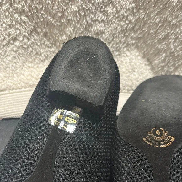 Black Mesh Practice Dance Shoes - Picture 5 of 7